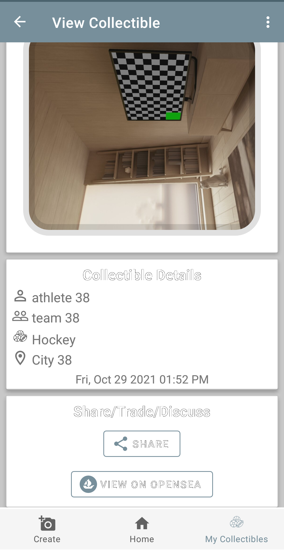 View Collectible